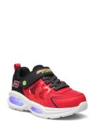 Boys Prismatrons Lave Sneakers Red Skechers