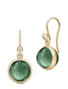 Prime Earrings Øredobber Smykker Green Julie Sandlau