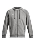 Ua Rival Fleece Fz Hoodie Sport Sweat-shirts & Hoodies Hoodies Grey Un...