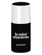 Single Gel Polish Licorice Neglelakk Gel Black Le Mini Macaron