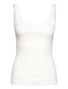 Top Tops T-shirts & Tops Sleeveless White Sofie Schnoor