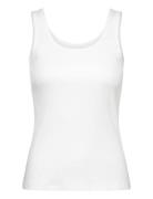 Tank Top Tyra Tops T-shirts & Tops Sleeveless White Lindex