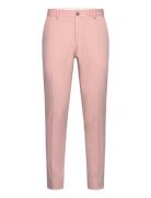Slhslim-Liam Trs Flex B Bottoms Trousers Formal Pink Selected Homme