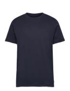 2In1 T-Shirt Tops T-shirts Short-sleeved Navy Tom Tailor