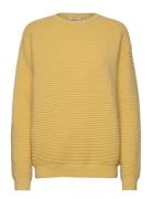 Ista - Organic Cotton Tops Knitwear Jumpers Yellow Basic Apparel