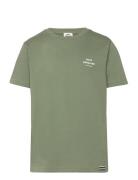 Printed Tee Thorlino Tee Tops T-shirts Short-sleeved Green Mads Nørgaa...