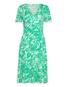 Frfedot 1 Dress Knelang Kjole Green Fransa
