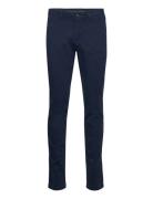 Stretch Slim Chino Bottoms Trousers Chinos Navy Tom Tailor