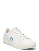 Spencer Mesh/Lthr Lave Sneakers White Fred Perry