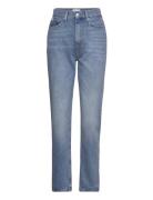 Authentic Slim Straight Bottoms Jeans Straight-regular Blue Calvin Kle...