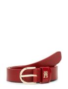 Essential Effortless 2.5 Gold Belte Red Tommy Hilfiger