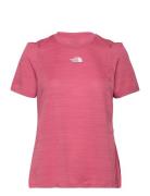 W Ao Tee Sport T-shirts & Tops Short-sleeved Pink The North Face