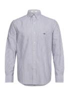 Reg Classic Oxford Banker Shirt Tops Shirts Casual Navy GANT