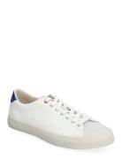 Longwood Distressed Leather Sneaker Lave Sneakers White Polo Ralph Lau...