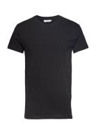Kronos V-N T-Shirt 273 Designers T-shirts Short-sleeved Black Samsøe S...