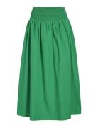 Vimia Hw Midi Skirt/Ka Knelangt Skjørt Green Vila