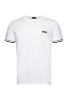 Tee Mb 2 Tops T-shirts Short-sleeved White BOSS