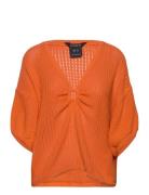 Sweater Lorena Tops Knitwear Jumpers Orange Lindex