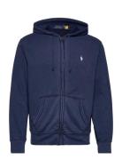 Spa Terry Hoodie Tops Sweat-shirts & Hoodies Hoodies Blue Polo Ralph L...