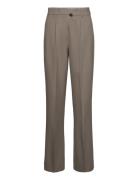 Lr-Wesley Bottoms Trousers Straight Leg Grey Levete Room