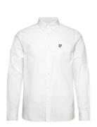 Cotton Linen Button Down Shirt Tops Shirts Casual White Lyle & Scott