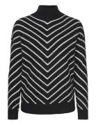 Sc-Nessie Stripe Tops Knitwear Jumpers Black Soyaconcept