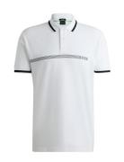 Paddy 1 Tops Polos Short-sleeved White BOSS