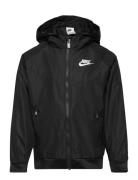 Nkn Windrunner Tynn Jakke Skalljakke Black Nike