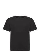 Nlmfagen Ss L Top Tops T-shirts Short-sleeved Black LMTD