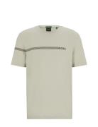 Tee 5 Tops T-shirts Short-sleeved Beige BOSS