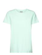 Frzashoulder 1 Tee Tops T-shirts & Tops Short-sleeved Green Fransa