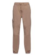 Pants Twill Bottoms Trousers Brown Minymo