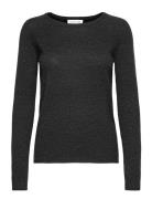 Wool & Cashmere Pullover Tops Knitwear Jumpers Grey Rosemunde