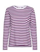 Verkstad Long Sleeve Tops T-shirts & Tops Long-sleeved Purple Makia