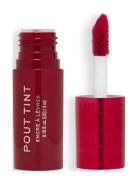 Revolution Pout Tint Sizzlin Red Lipgloss Sminke Red Makeup Revolution