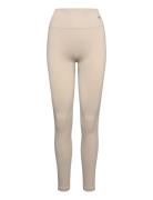 Molly Tights Sport Running-training Tights Beige Drop Of Mindfulness