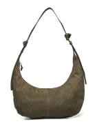 Suede Lona Bag Bags Small Shoulder Bags-crossbody Bags Khaki Green Bec...