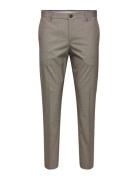 Slhslim-Liam Brwn Hounds Trs Flex B Noos Bottoms Trousers Formal Beige...