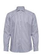 Seven Seas Fine Twill Cadet | Modern Tops Shirts Business Navy Seven S...