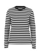Slfessential Ls Striped O-Neck Tee Noos Tops T-shirts & Tops Long-slee...