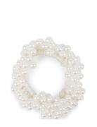 Classic Pearl Elastic Accessories Hair Accessories Scrunchies White SU...