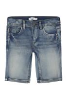 Nkmtheo Xsl Dnm L Shorts 5495-Th Noos Bottoms Shorts Blue Name It