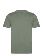 Hco. Guys Knits Tops T-shirts Short-sleeved Green Hollister