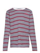 Levi's® Long Sleeve Striped Thermal Tee Tops T-shirts Long-sleeved T-s...