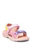 Bisgaard Nico S Shoes Summer Shoes Sandals Pink Bisgaard