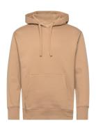 Gant Icon Hoodie Tops Sweat-shirts & Hoodies Hoodies Beige GANT