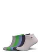 Shield Sneaker Socks 5-Pack Sokker Strømper Green GANT