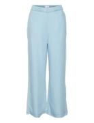 Vmbree Hr Paperbag Wide Pant Girl Bottoms Trousers Blue Vero Moda Girl