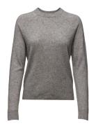 Boston O-Neck 6304 Tops Knitwear Jumpers Grey Samsøe Samsøe