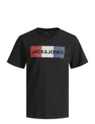 Jjecorp Logo Tee Ss O-Neck Noos Jnr Tops T-shirts Short-sleeved Black ...